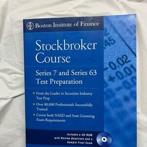 Stockbroker Course Test Preparation Book